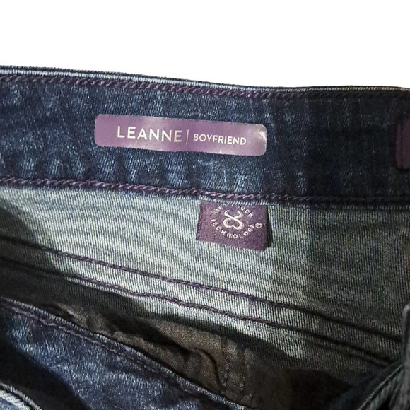 NYDJ Leanne boyfriend Blue Jean size 14 Not Your Daughters Jeans - Picture 2 of 4